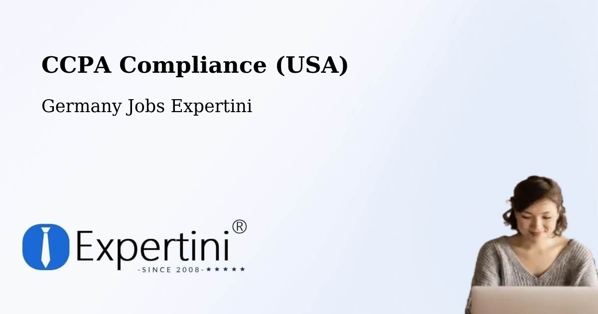 CCPA Privacy Rights & Compliance Notice – Mödingen - Germany Jobs Expertini
