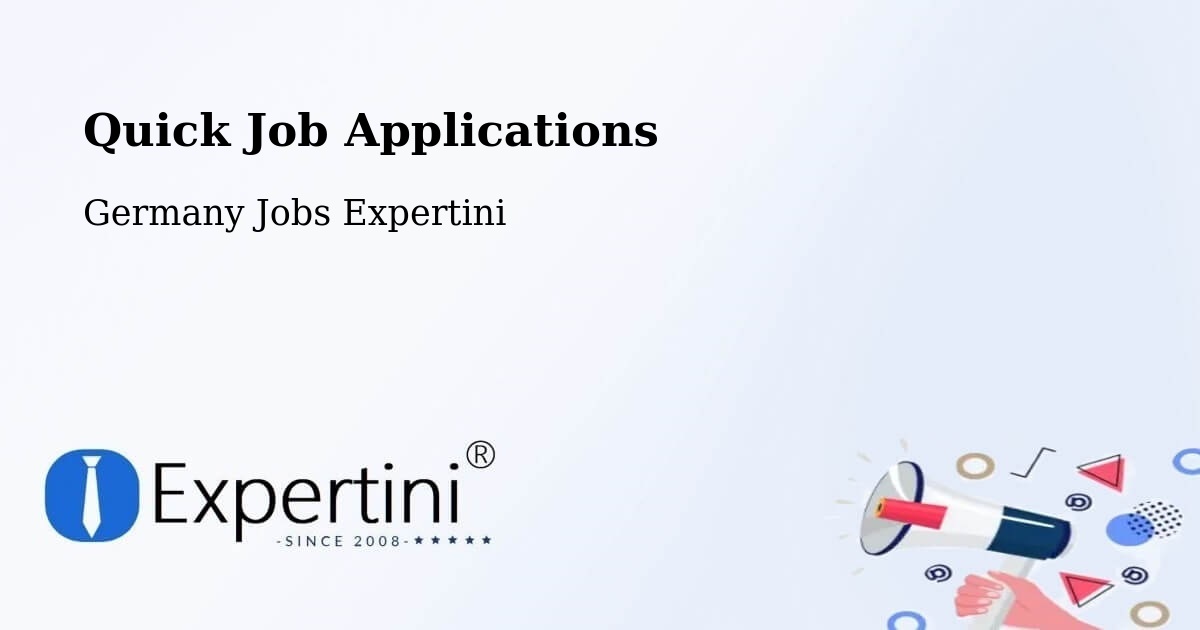 Quick Apply Feature – Mödingen - Germany Jobs Expertini
